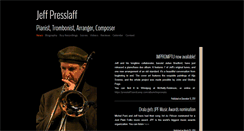 Desktop Screenshot of jeffpresslaff.com