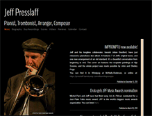 Tablet Screenshot of jeffpresslaff.com